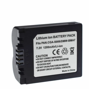 Battery for PANASONIC Lumix DMC-FZ18 DMC-FZ28 DMC-FZ30 FZ35 FZ18 FZ38 Camera NEW - Picture 1 of 6