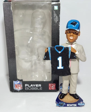 2011 Cam Newton Carolina Panthers Draft Day Rookie Bobblehead - Only 514 Made Cover