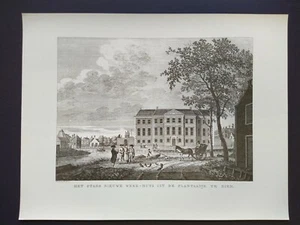 Ets Amsterdam Het Stads Nieuwe Werk-Huys, reproductie 35 x 46 cm - Picture 1 of 1