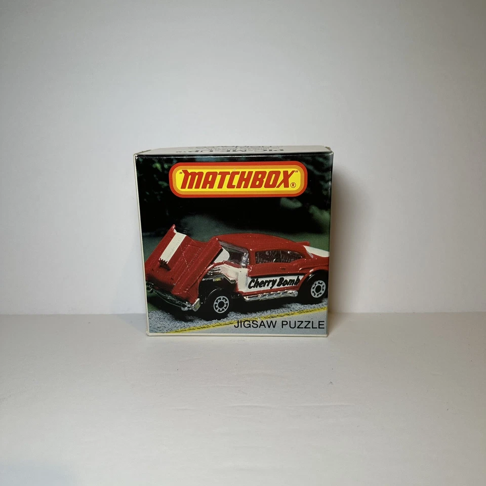 Matchbox Superfast No. 4 ‘57 Chevy Cherry Bomb 1979 Jigsaw Puzzle Vintage - Image 1 of 4