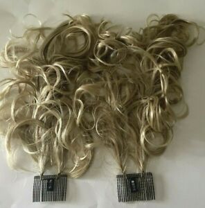 Soho Rena S15 Curly Wired Hair Extension Wavy Updo Ponytail Golden Blonde
