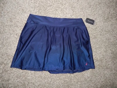 NUEVO Nautica Swim Skort Talla 18 Foto 1 de 2