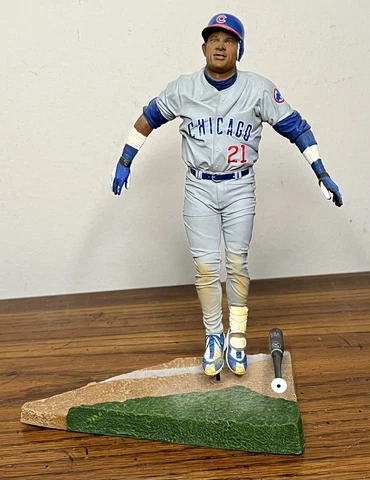 2003 McFARLANE’s SAMMY SOSA Figure Chicago Cubs MLB SERIES 6 GRAY Sportspicks Cover