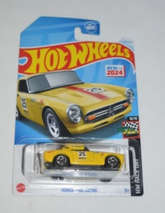 HOT WHEELS 2024 HW RACE DAY 10/10 - HONDA S800 RACING YELLOW - Picture 1 of 5