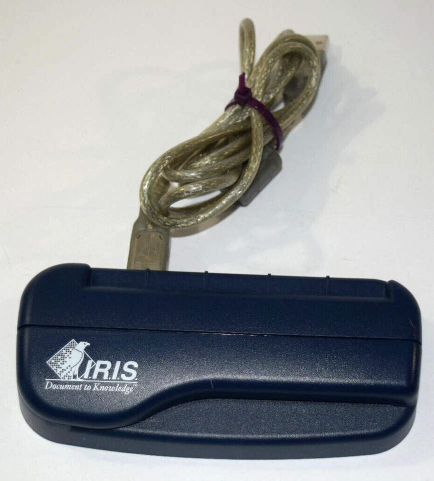 Iris Business Card Reader SA IBCR II Model HCRSPIBCR201 Not tested - Image 1 of 4