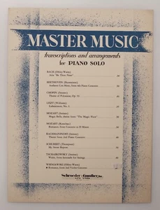 1943 music master transcriptions and arrrangrments for piano - Picture 1 of 3
