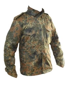 Flecktarn Camouflage M65 Field Jacket - US Army Style Military Parka Winter Coat - Picture 1 of 1