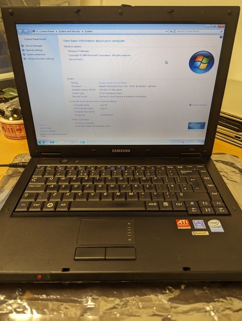 Preços Baixos Em Samsung Intel Pentium PC Laptops E Netbooks | EBay