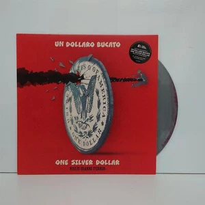 UN DOLLARO BUCATO (ONE SILVER DOLLAR) - GIANNI FERRIO SILVER & RED VINYL LP - Picture 1 of 2