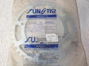 Sun Star Yamaha XT600 Rear Srocket 5Y1 Y42 20 R 42 Tooth - Picture 1 of 2