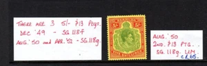 BERMUDA - 1938-53 5er gelbgrün und rot auf gelb - MNH SG118g - Bild 1 von 1