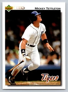 #251 Mickey Tettleton Detroit Tigers 1992 Upper Deck - Picture 1 of 2