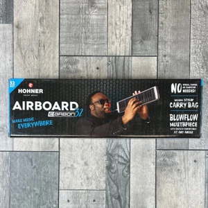 Hohner AirBoard Carbon 32 Melodica, Gig Bag & Flexi Mouth Piece *Brand NEW - Picture 1 of 6