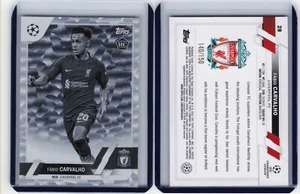 22/23 Topps UEFA Club Competitions Black & White Icy Foil 28 Fabio Carvalho /150 - Bild 1 von 1