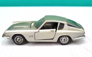 Solido 139 Maserati Mistral 3.5 Haute Fidelite Silver Diecast Model toy 1960s - Picture 1 of 12