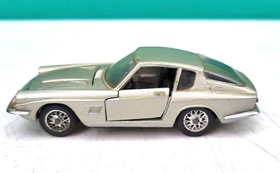 Solido 139 Maserati Mistral 3.5 Haute Fidelite Silver Diecast Model toy 1960s - Image 1 of 4