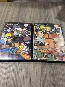 2 Giochi Naruto Giapponesi + Scambia Dischi Magic per Giocare Giochi Stranieri Playstation 2 - Foto 1 di 2