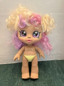 Kindi Kids Mystabella Doll Moose Toys 10.5" Bobble Head Big Eyes Pipe Curls Hair - Picture 1 of 4