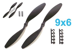 4PCS 9x6" Slow Flyer SF Electric Propeller with Adapters, (US SELLER/SHIP) - Picture 1 of 2