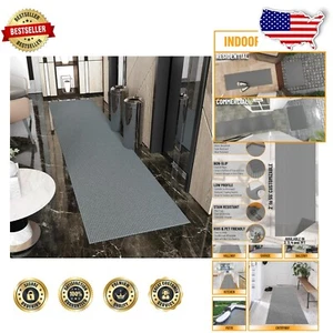 Ultra Thin Non-Slip Rug for High Traffic Areas - Customizable Hallway Runner - Picture 1 of 11