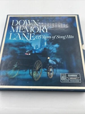 Down Memory Lane (65 Years Of Song Hits) 1968 10xLP Box Set Vinyl 12'' - Image 1 of 3