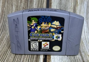 Goemon's Great Adventure Nintendo 64 (N64) cartuccia autentica testata funzionante - Foto 1 di 13
