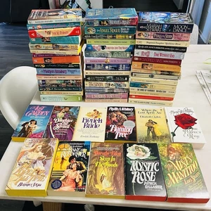 Vtg Romance 56 Paperback Lot, EDEN, OGILVIE, WHITNEY, Jo PUTNEY, Aiken HODGE - Picture 1 of 11