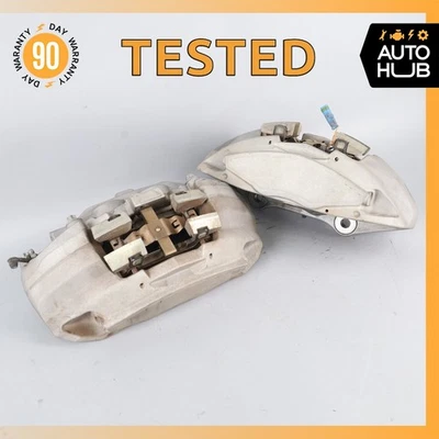 Juego de pinzas de freno delanteras 16-18 Mercedes X253 GLC300 E300 4Matic 0114219398 OEM Foto 1 de 4