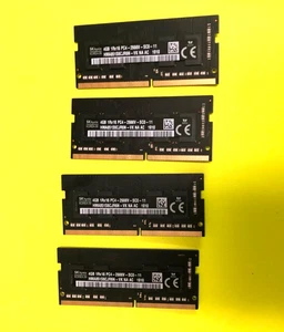 4X 4GB HYNIX DDR4-2666V MEMORY FOR iMAC 5K 2017/2019 (A2115) - Picture 1 of 2