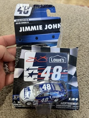 NASCAR Jimmie Johnson #48 2018 Wave 9 Lowe’s 1:64 #16350 Foto 1 de 2