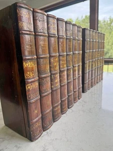 Theodore Alexander Faux Book Spine Box - Hidden Storage - 2 Handmade Mahogany - Picture 1 of 6