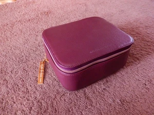 AIMEE KESTENBERG Reise Kulturbeutel Kosmetikkoffer Organizer Tasche 100% LEDER NEU - Bild 1 von 12