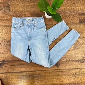 LEVI STRAUSS & CO 26 Mile High Super Skinny Jeans Damen Light Wash Jeanshose - Bild 1 von 7