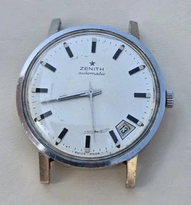 Zenith Automatic Oversize Ca 2552 PC Working Vintage Watch - Imagen 1 de 10