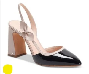 KATE SPADE NEW YORK ADELAIDE HIGH HEEL SLINGBACK PUMP Sz 9.5 NIB - Picture 1 of 16