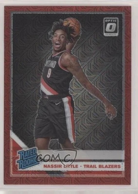 2019-20 Panini Donruss Optic Rated Choice Red Prizm /88 Nassir Little Rookie RC - Image 1 of 2