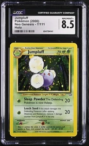 CGC 8.5 Jumpluff 2000 Neo Genesis 7/111 Holo Pokemon Card psa - Picture 1 of 2