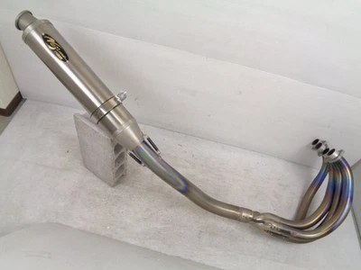 HONDA CB1300SF/SB 03-07 NOJIMA TI V TYPE-SC Hand-Bent Full Exhaust Muffler - Image 1 of 4