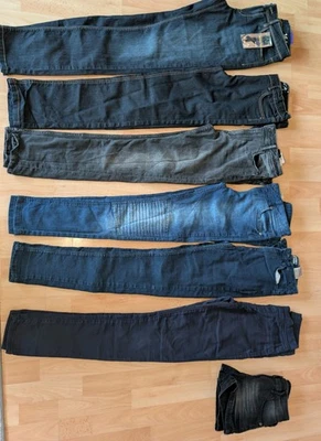 Jeans Hosen Paket Gr 164  Eine Gr 34 Viele Marken 3 Davon C&A - Bild 1 von 4