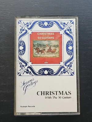 Christmas With The 50 Guitars Cassette Tape Rudolph Records Used And Tested - Image 1 of 4