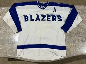 1970’s CHL Oklahoma City Blazers Toronto Maple Leafs Game Used Hockey Jersey - Picture 1 of 19