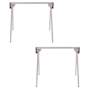 31 In. W X 29 In. Folding Metal Sawhorse (2 Pack) - Picture 1 of 12