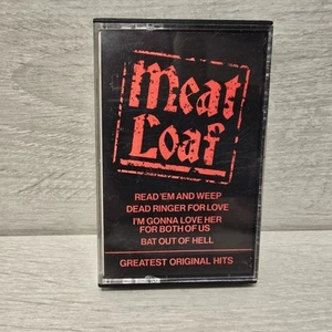 Meat Loaf - Greatest Hits Original Cassette RARE 1982 Epic Cleeveland Very Good - Picture 1 of 5