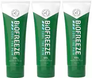 BIOFREEZE GEL 4oz/118ml x3 (TRIPLE PACK ) ,PAIN RELIEF Fast Dispatch - Picture 1 of 9