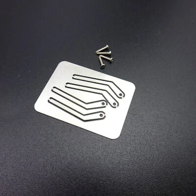 For Tamiya 1/14 Scania 620 470 RC Truck Trailer Headlight Wiper Etching Piece - Image 1 of 3