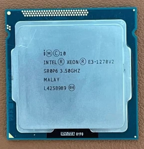 Intel Xeon E3-1270 V2 LGA1155 4C/8T 3.50GHz 8MB 69W CPU Processor - Picture 1 of 1