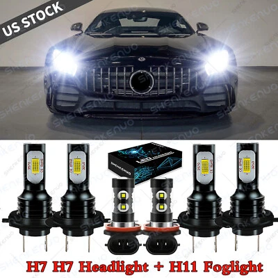 Faros LED y faros antiniebla para Mercedes Benz GL450 2007-2012 E320 2008-2009 Foto 1 de 4