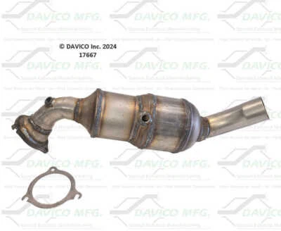 Convertidor catalítico DAVICO MFG EPA 17667 Foto 1 de 3