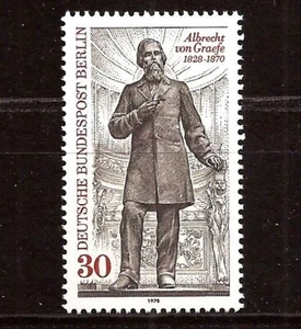 [B7811] Berlim, 1978, MNH** Albert von Graefe, Ophthalmology, Madicin, Science - Picture 1 of 1