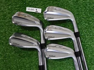 Titleist 2021 T100 Forged Irons 6-P Dynamic Gold Tour X100 X Extra Stiff Steel - Picture 1 of 8